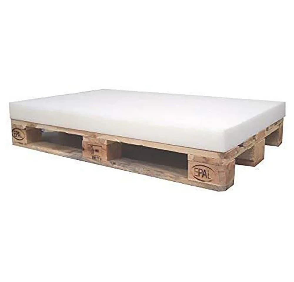 homesti Polsterauflage zuschneidbares Polster 120 x 80 x 8 cm Schaumstoffplatte