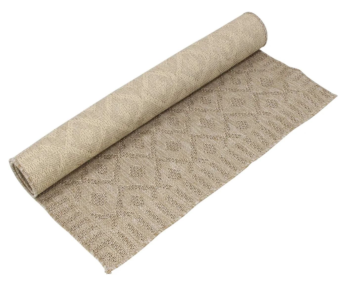 Dekoleidenschaft Outdoorteppich "Naturally" Beige Polypropylen - Bild 2