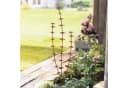 Dekoleidenschaft Gartenstecker Rostblume Metall Braun Bild 1