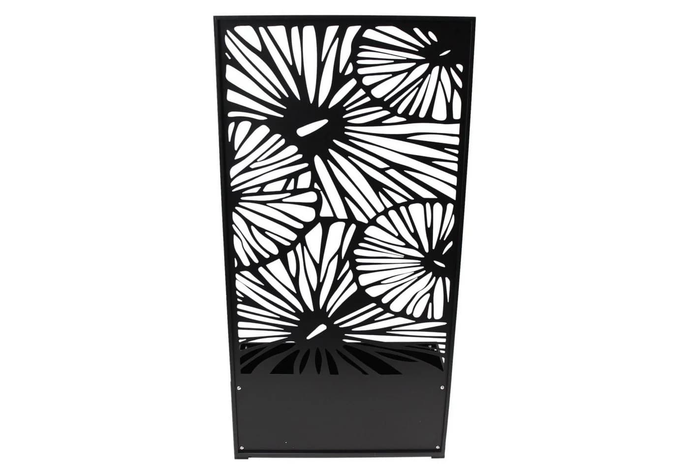 Dekoleidenschaft Blumenkasten mit Rankgitter Metall Schwarz - Bild 4