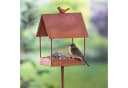 Dekoleidenschaft Gartenstecker Vogelhaus Metall Braun Edelrost Bild 1