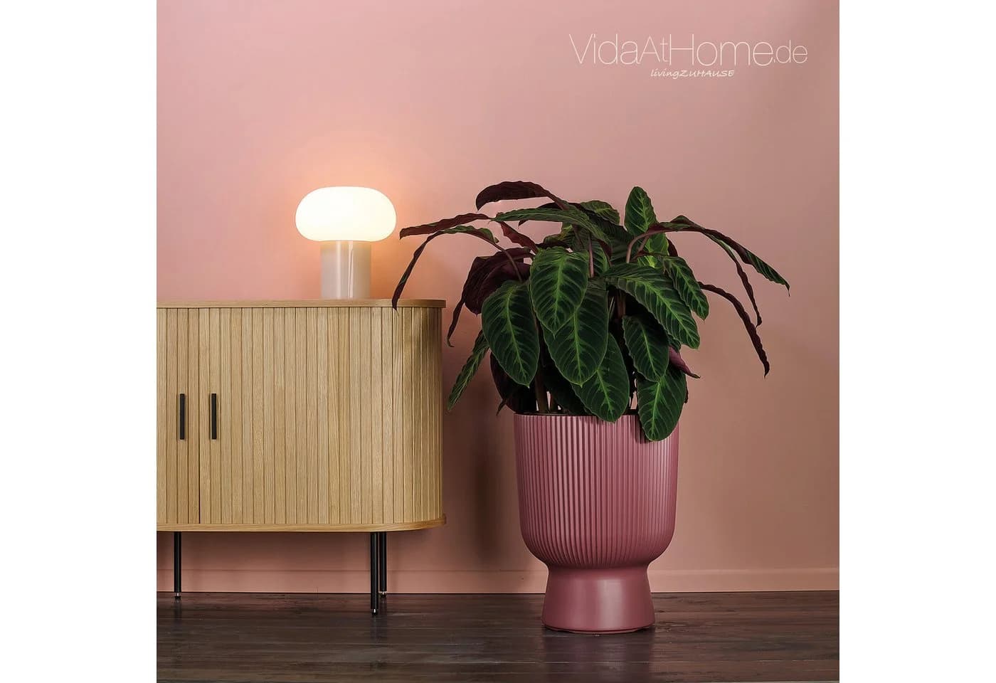 VidaAtHome.de Blumentopf ALVY ø 40er Modernes Rillendesign - Bild 2