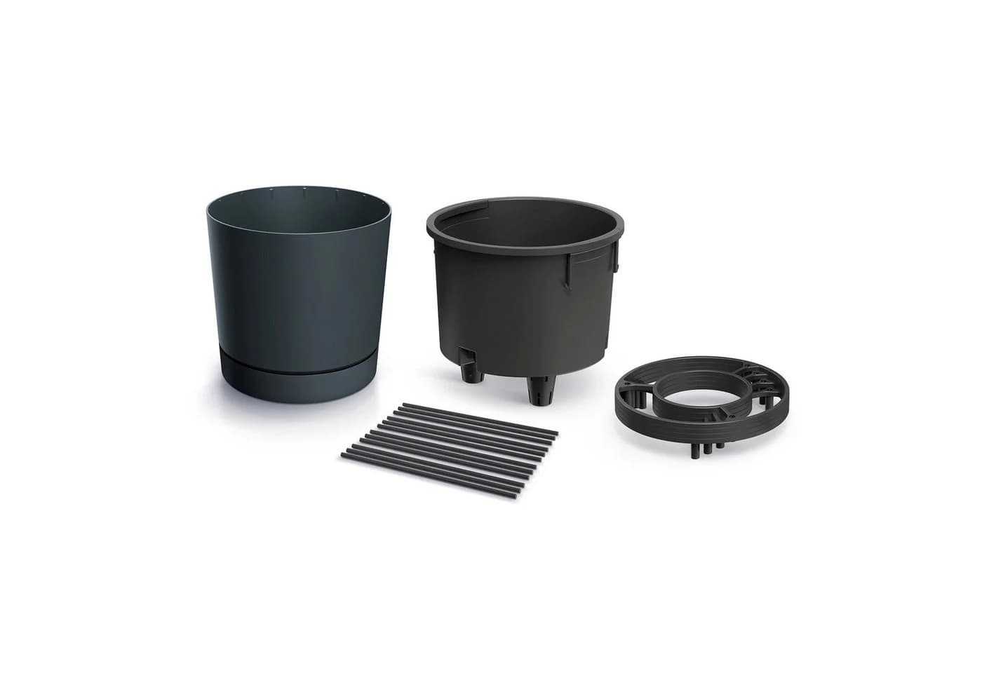 VidaAtHome.de Anzuchttopf HOME GROWER 30er mit Rankgestell Anthrazit