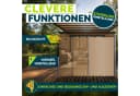 tillvex Seitenmarkise ausziehbar Sichtschutz Taupe Bild 1
