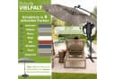 tillvex Sonnenschirm 3m Ampelschirm mit LED Solar & Kurbel Bild 5
