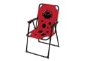 INDA-Exclusiv Kinder Campingstuhl Klappstuhl Gartenstuhl Outdoor Rot Bild 1