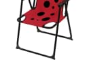INDA-Exclusiv Kinder Campingstuhl Klappstuhl Gartenstuhl Outdoor Rot Bild 4