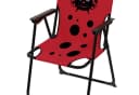 INDA-Exclusiv Kinder Campingstuhl Klappstuhl Gartenstuhl Outdoor Rot Bild 5