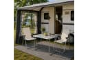 Mojawo 3tlg Campingmöbel Set Beige Aluminium Bild 1