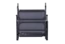Mojawo 2-in-1 Gartenliege Relaxsessel Anthrazit mit Polster Bild 3