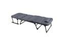 Mojawo 2-in-1 Gartenliege Relaxsessel Anthrazit mit Polster Bild 4