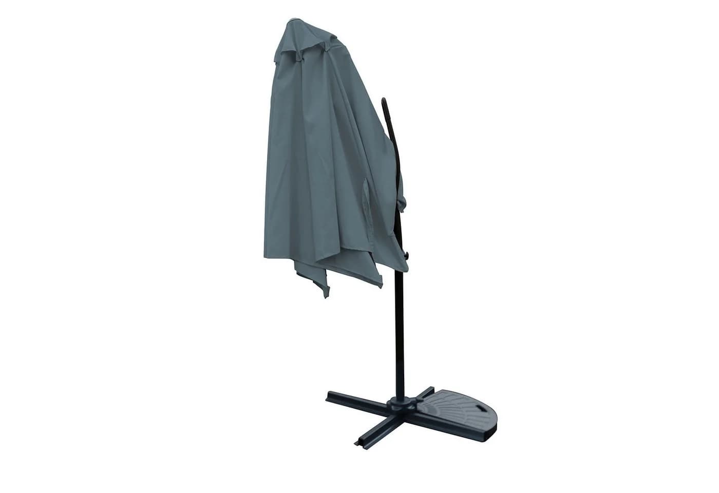 Mojawo Ampelschirm Easy Push-Up Anthrazit Ø3,50m - Bild 4