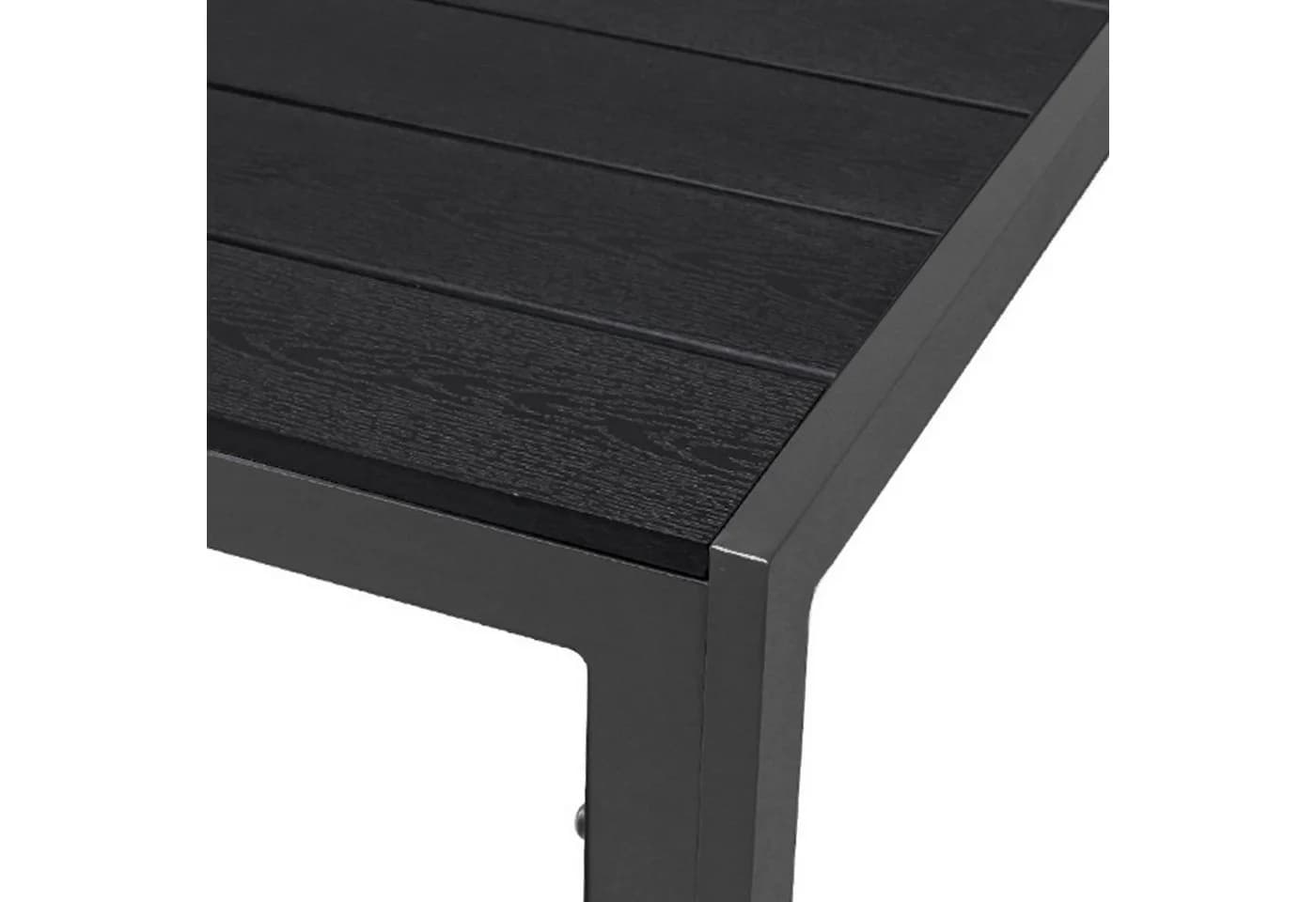 Mojawo Essgruppe 5-tlg. Gartenmöbel Anthrazit/Schwarz - Bild 5