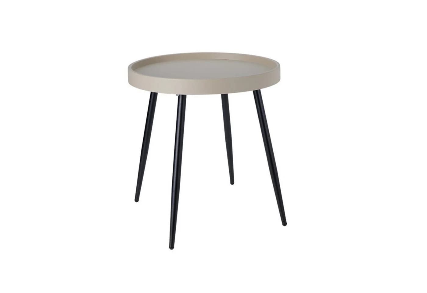 Mojawo Bistrogarnitur 3-tlg. Beige Kunststoff mit Tisch und 2 Stühlen - Bild 4