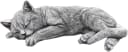 Stone and Style Gartenfigur Große Katze Schlafend Stein Bild 2