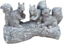 Stone and Style Frostfeste Steinfigur 3 Eichhörnchen Grau Bild 2