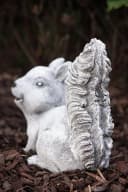 Steinguss Eichhörnchen Figur frostfest Garten Bild 1