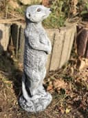 Stone and Style Gartenfigur Erdmännchen Stehend Steinfigur Bild 3