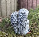 Stone and Style Engelfigur Frostfeste Steinfigur Grau Bild 5