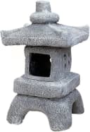 Stone and Style Gartenfigur Pagode Asiatische Laterne Grau Bild 2