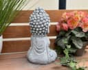 Stone and Style Frostfeste Steinfigur Shiva Baby Grau Bild 4