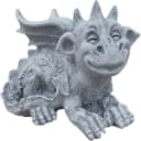 Stone and Style Gartenfigur Drache Filou Frostfeste Steinfigur Bild 2