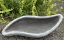 Stone and Style Pflanzschale Welle groß Grau Steinguss Bild 3