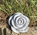 Stone and Style Gartenfigur Frostfeste Steinblüten 2er-Set Grau Bild 5