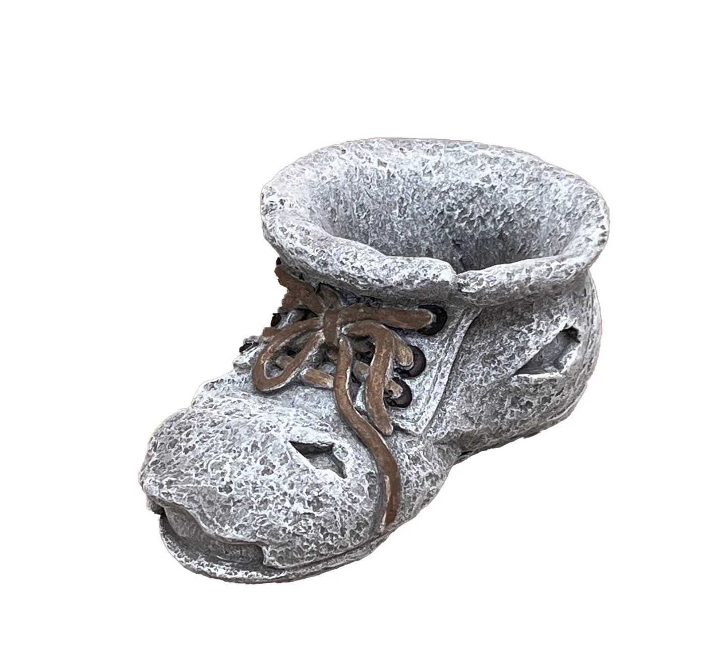 Stone and Style Pflanzschale Stiefel Grau Frostfest - Bild 2