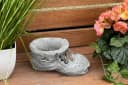 Stone and Style Pflanzschale Stiefel Grau Frostfest Bild 3