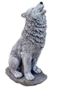 Stone and Style Wolfsfigur Steinguss 41 cm Bild 2