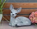 Stone and Style Gartenfigur Reh naturgetreu Frostfest Bild 1