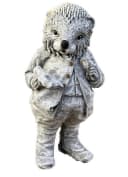 Stone and Style Gartenfigur Igel Daniel Frostfest Grau Bild 2