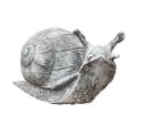 Stone and Style Gartenfigur Frostfeste Steinfigur Schnecke Grau Bild 2