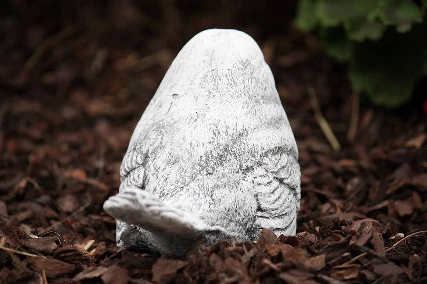 Stone and Style Gartenfigur Vogel Hansi Frostfest Grau - Bild 5