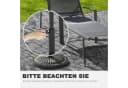 Avestar Betonschirmständer 15 kg Schwarz mit Goldkante Bild 5
