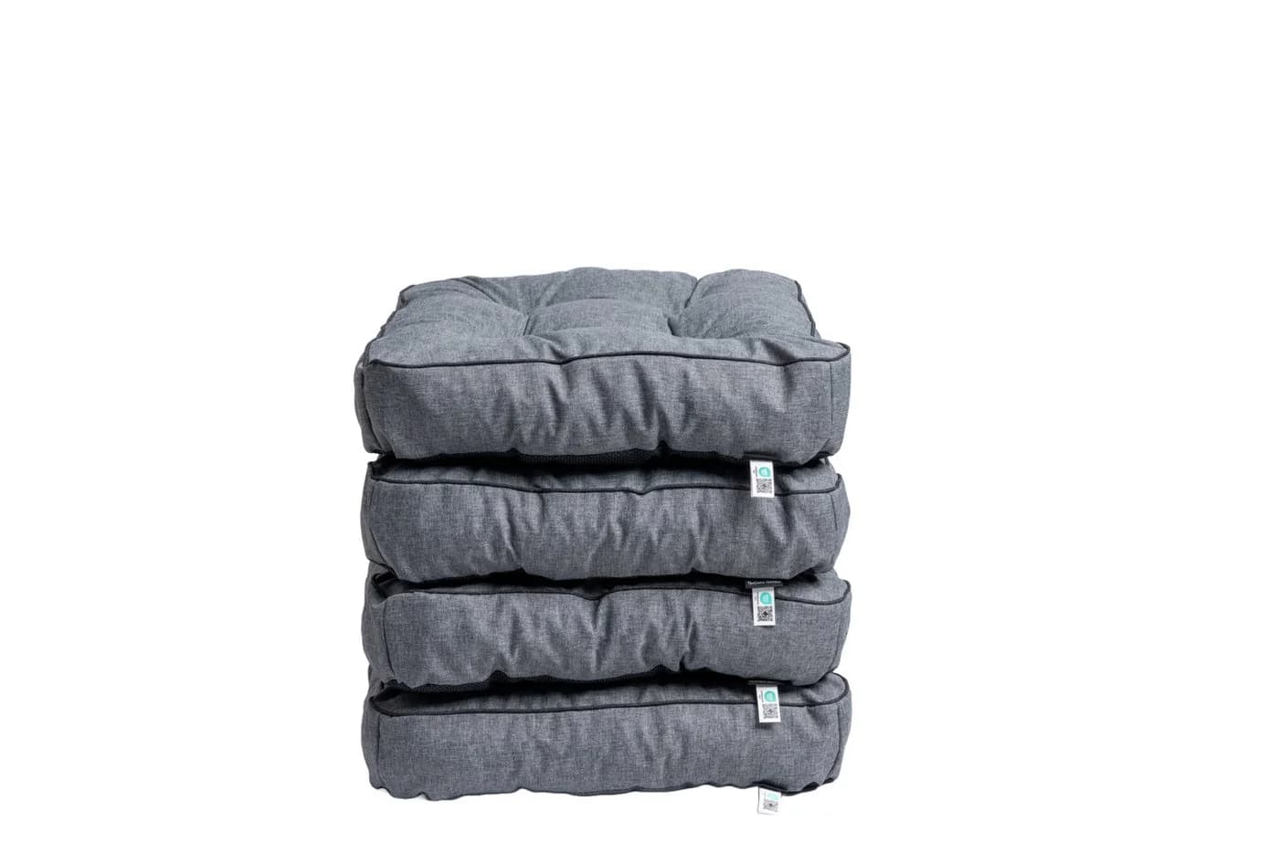 TexDeko Stuhlkissen 4er Pack Gartenpolster Wasserabweisend UV-Beständig
