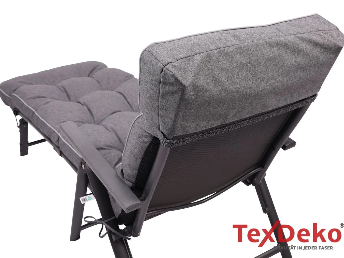 TexDeko Liegenauflage Ecolen Premium Grau - Bild 4