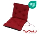 TexDeko Sitzauflage Gartenstuhl Bordeaux UV-beständig wasserabweisend Bild 4