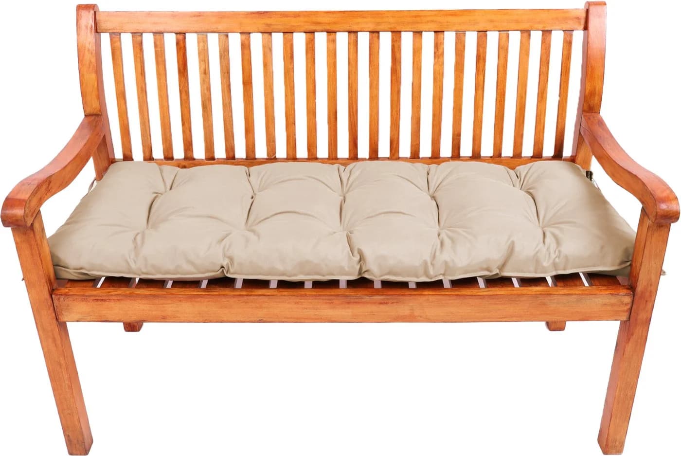 TexDeko Gartenbankauflage Beige wasserabweisend UV-beständig - Bild 3