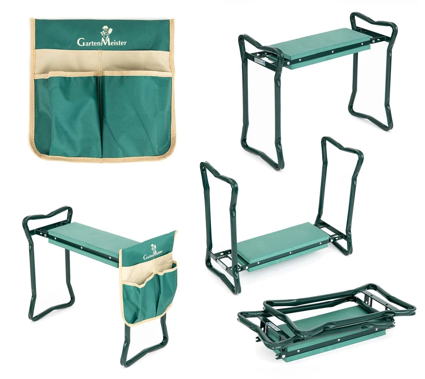 WESTMANN Werkbank Multi Gartenhocker Kniebank mit Tasche - Bild 2
