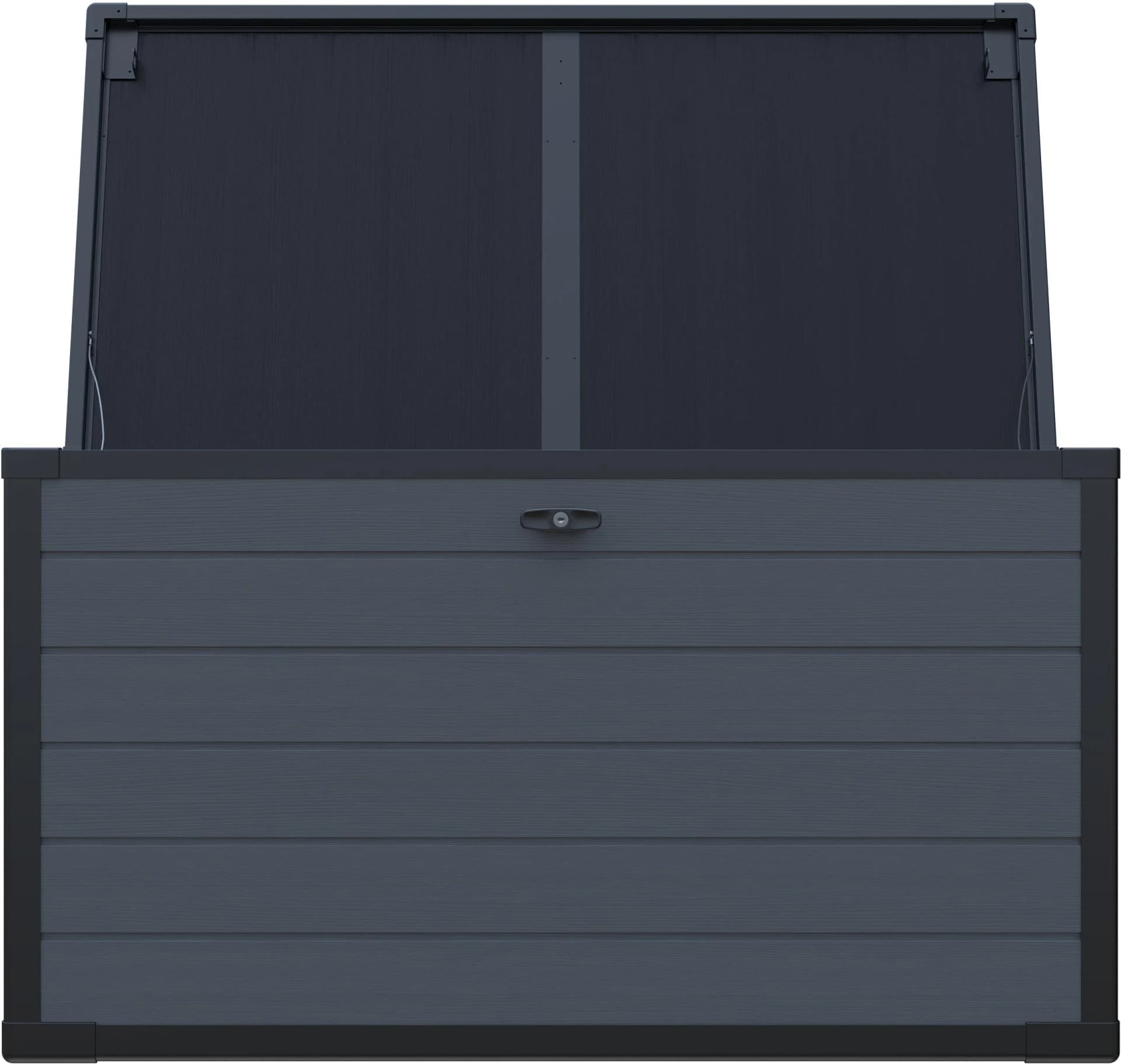 Westmann Kunststoff Gartenbox Silva 570L Anthrazit 74x150x66cm - Bild 2