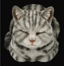 Figuren Shop GmbH Gartenfigur Tigerkatze Smokey Dekoration Bild 1