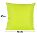 JACK Dekokissen 45x45cm Outdoor Lounge Kissen Grün mit XXL Füllung Bild 4