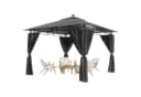 HOMALL Gartenpavillon Winterfest und Wasserdicht 4-8 Personen Bild 5