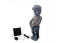 Arnusa Solar Wasserspeier Junge klassisch Gartendeko Polyresin Bild 2