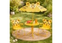 Koopman Garten-Kindersitzgruppe 4tlg Tiger-Design Outdoor Bild 2