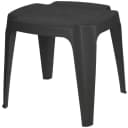 Progarden Gartenlounge-Hocker 2er Set Anthrazit Kunststoff Wetterfest Stapelbar Bild 4