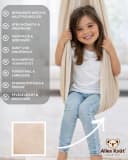 Alles Knüt Therapieschaukel Beige Fleece Indoor Bild 1
