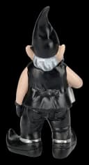 Figuren Shop GmbH Biker Gartenzwerg mit Totenkopfkette Bild 5